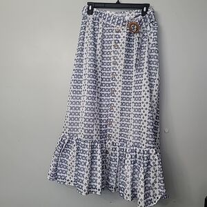 Farmers Market Eyelet Skirt